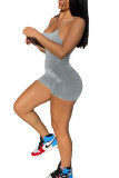 White Fashion street Solid Milk. Sleeveless Slip Rompers