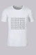 White Fashion Casual Print Letter O Neck T-Shirts