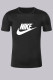 Black Fashion Casual Print Letter O Neck T-Shirts
