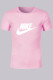 Pink Fashion Casual Print Letter O Neck T-Shirts