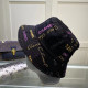 Black Fashion Casual Graffiti Patchwork Hat