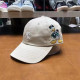 Khaki Fashion Street Letter Character Embroidered Hat