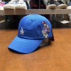Blue Fashion Street Letter Character Embroidered Hat