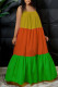 Green Sexy Solid Patchwork Spaghetti Strap Sling Dress Dresses