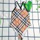 Khaki Fashion Sexy Print Backless Swimwears