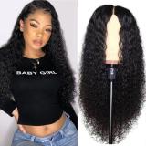 Black Fashion Casual Solid Patchwork Wigs