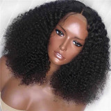 Black Fashion Casual Solid Patchwork Wigs