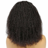 Black Fashion Casual Solid Patchwork Wigs