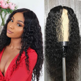 Black Fashion Casual Solid Patchwork Wigs