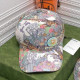 Multicolor Fashion Street Animal Print Patchwork Hat