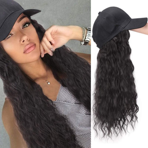 Black Brown Fashion Casual Solid Patchwork Wigs