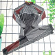 Black Gray Fashion Sexy Print Patchwork Swimwears