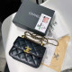 Black Fashion Casual Solid Chains Bags