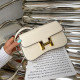 White Fashion Simplicity Solid Patchwork Bags