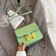 Green Fashion Simplicity Solid Patchwork Bags
