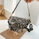 Light Gray Casual Street Letter Patchwork Bags