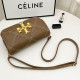 Brown Fashion Street Solid Patchwork Bags