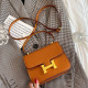 Brown Fashion Simplicity Solid Patchwork Bags
