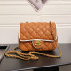 Brown Fashion Street Solid Chains Bags