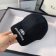 Black And White Fashion Street Letter Embroidered Hat
