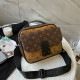 Light Brown Fashion Street Print Letter Bags
