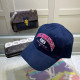 Rose Red Fashion Street Letter Embroidered Hat