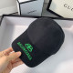 Black Green Fashion Street Letter Embroidered Hat