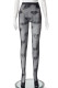 Black Brown Sexy Solid Patchwork See-through Regular High Waist Pencil Patchwork Bottoms