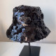 Black Fashion Street Letter Sequins Hat