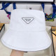 White Fashion Street Solid Letter Hat