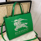 Green Fashion Street Print Letter Bags