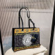Black Fashion Vintage Print Letter Bags