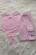 Pink Fashion Sexy Solid Patchwork Strapless Sleeveless Two Pieces