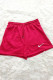 Red Fashion Casual Solid Embroidered Bottoms