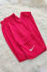 Red Fashion Casual Embroidery Patchwork Bottoms