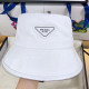 White Fashion Street Solid Letter Hat