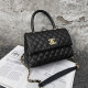 Black Fashion Street Patchwork Chains Bags
