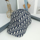 Navy Blue Fashion Street Letter Patchwork Hat