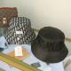 Black Fashion Street Letter Patchwork Hat