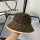 Beige Fashion Street Letter Patchwork Hat