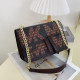 Coffee Fashion Street Letter Chains Bags