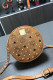 Orange Fashion Vintage Print Patchwork Bags