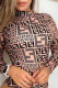 Pink Fashion Sexy Print Patchwork Swimwears