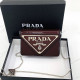 Burgundy Fashion Street Letter Chains Bags