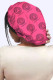 Rose Red Fashion Living Print Letter Hat