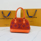 Red Fashion Street Letter Hot Drill Bags