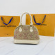 Khaki Fashion Street Letter Hot Drill Bags