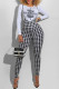 White Fashion Street Print Patchwork Letter O Neck Short Sleeve Two Pieces