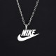 Silver Fashion Simplicity Letter Chains Necklaces