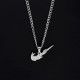 White Fashion Simplicity Geometric Chains Necklaces